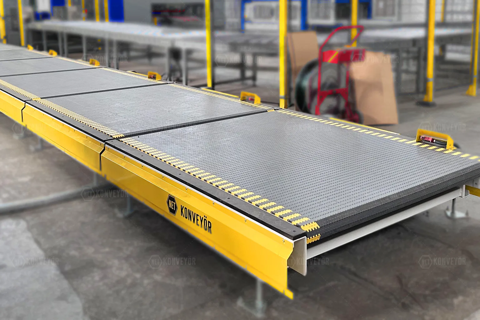 Modular Belt Pallet Conveyor